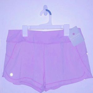 NWT Athleta Pulse Shorts Lilac